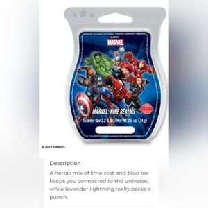 Scensty Disney Marvel Nine Realms The Avengers Wax Hulk Captain America Thor